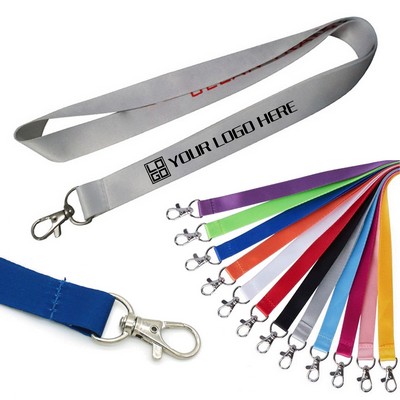 3/4" Full Color Polyester Sublimated Lanyard